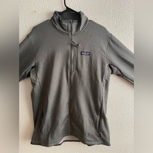 Mens Patagonia R1 Daily Jacket - Size Large - Noble Grey